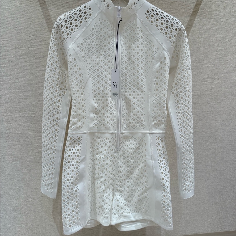 Gigi C Rowen Boyshort Surfuit perforated one piece